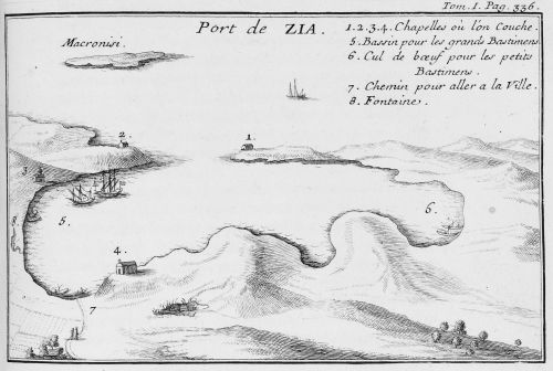 Port de ZIA - Joseph Pitton de Tournefort